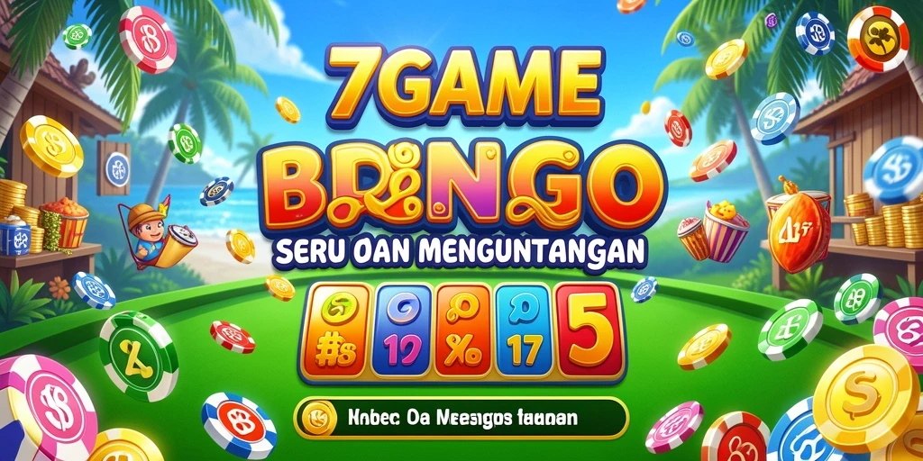 Screenshot utama 7GAME menampilkan gameplay seru permainan Bingo.