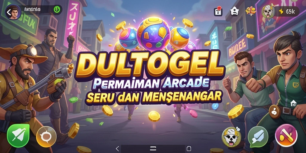 Tampilan screenshot DULTOGEL menampilkan aksi gameplay yang seru.