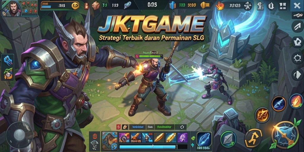 Tampilan menarik dari gameplay JKTGAME yang mendebarkan di dunia SLG.