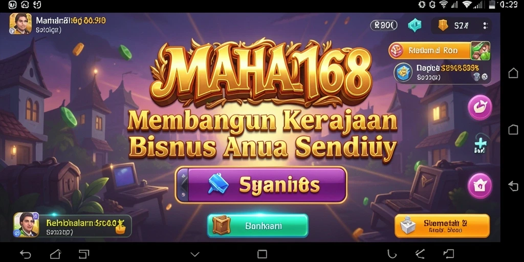 Gameplay MAHA168 yang memukau dan menantang untuk para pemain Tycoon.