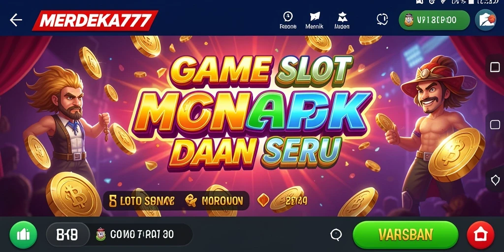 Gameplay seru dan menegangkan dari MERDEKA777.