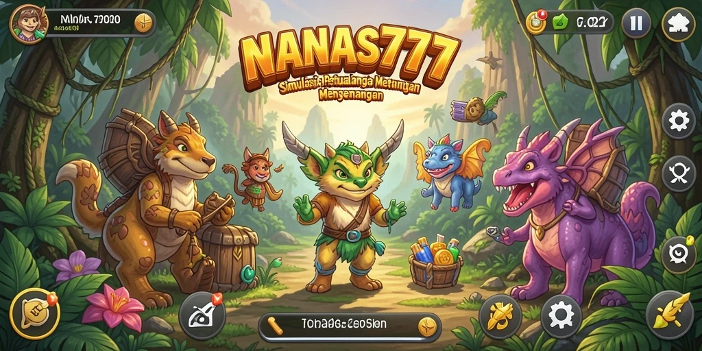 Screenshot gameplay NANAS777 memberikan gambaran aksi seru dalam simulasi.