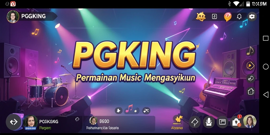 Tampilan gameplay PGKING yang seru dan interaktif.
