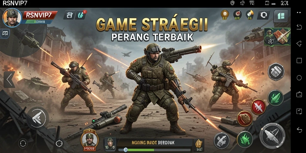 Tampilan gameplay menarik dari RSNVIP7 dengan aksi SLG yang mendebarkan.