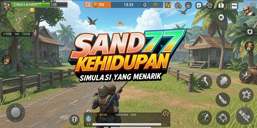 Tampilan gameplay SAND77 yang menarik dan interaktif.
