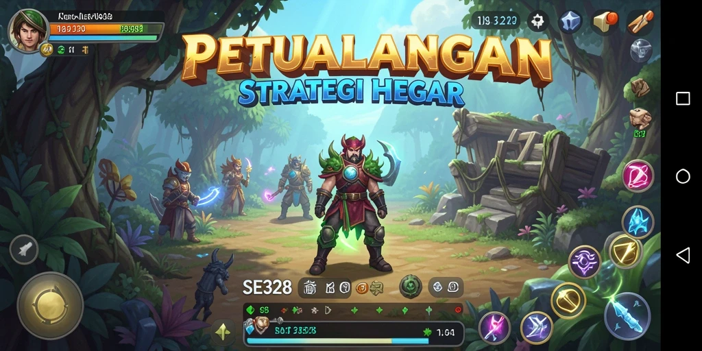 Tangkapan layar utama SE328 menampilkan aksi pertempuran yang mendebarkan.